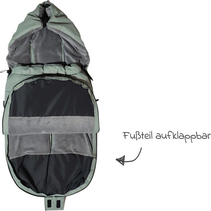 Produktbild Kaiser Baby Kaiser Thermo Fusssack Akiko, salbei green/grey