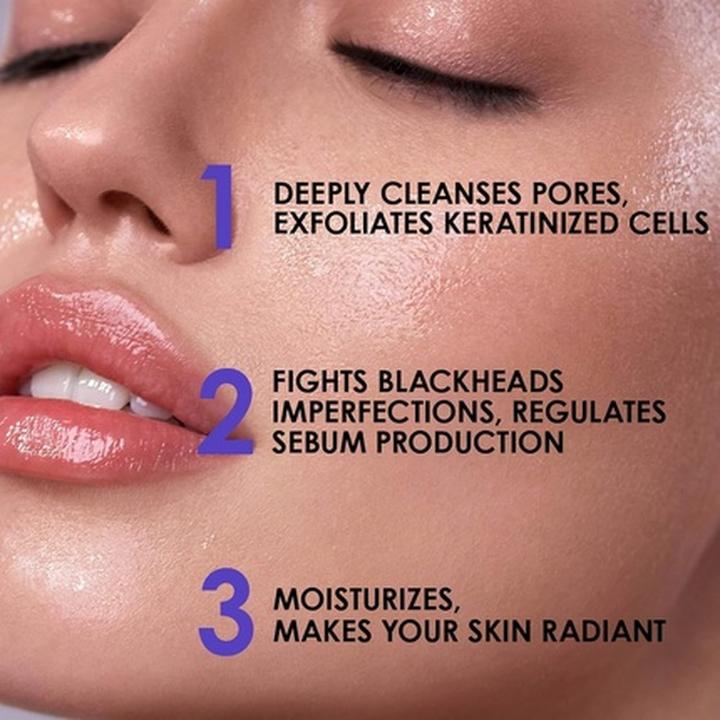 Immagine prodotto 7Days Scrub viso con soda, zinco e vitamina C Scrub esfoliante nutriente per la pelle con estratti di (Scrub detergente, 80 ml)