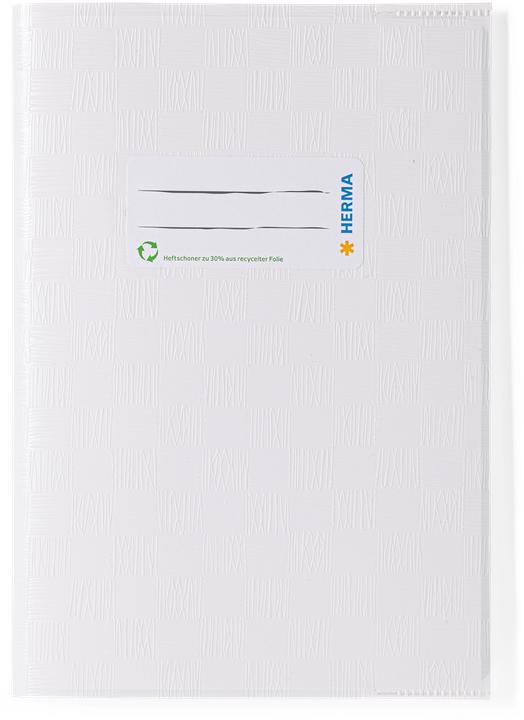 Actual product image HERMA Exercise book cover, DIN A5, made of PP, white covered (A5)