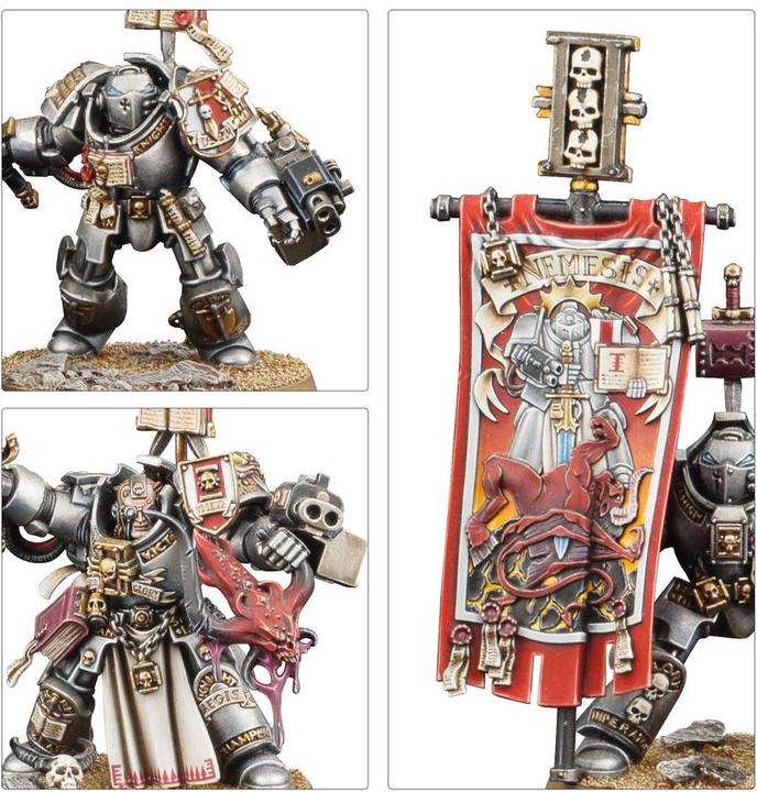 Immagine prodotto Games Workshop Warhammer 40k - Battleforce Cavalieri Grigi Conclave Seraphique (Materiale sintetico)