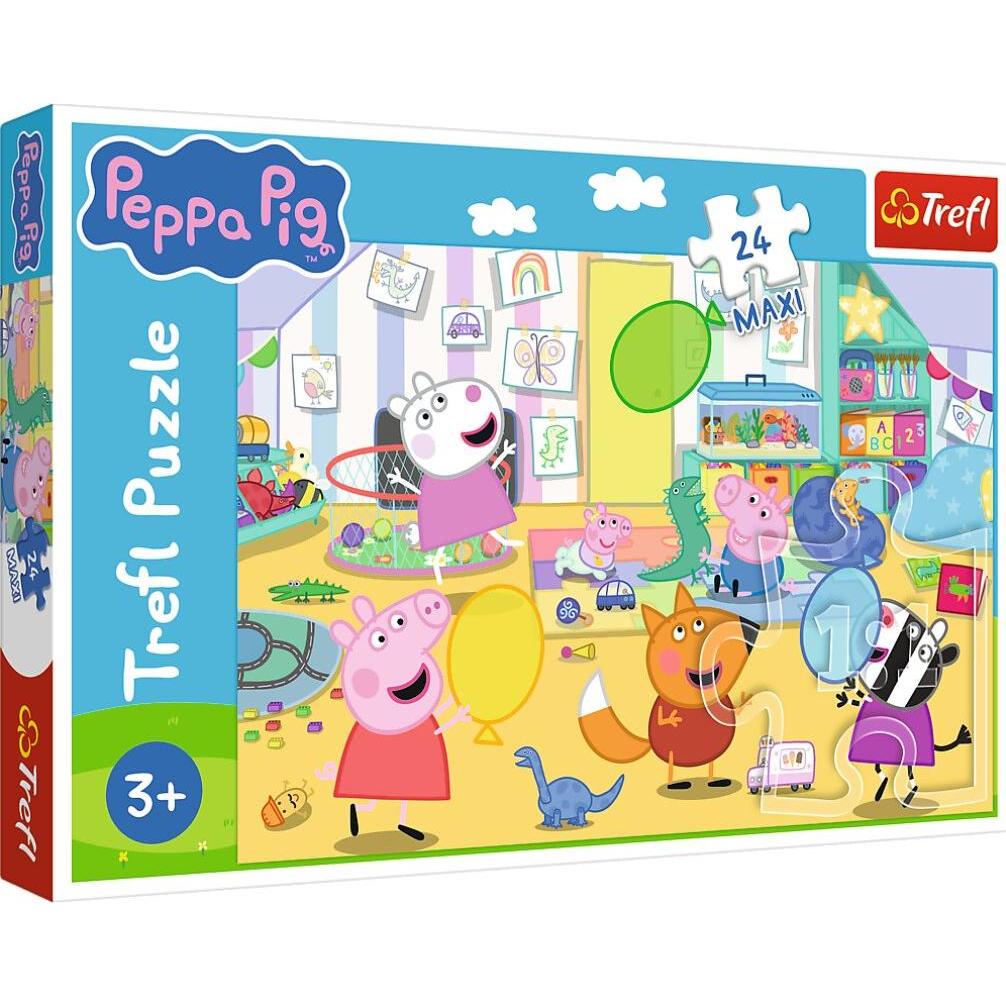 Trefl Multicolore Maxi Puzzle - Peppa Pig (24 Pezzi)