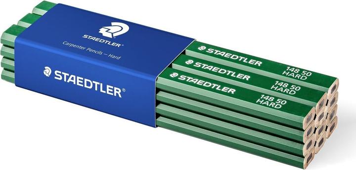 Produktbild Staedtler 148 50 Zimmermannsbleistift, Einzelprodukt, hart (1.50 mm, H, 1x)