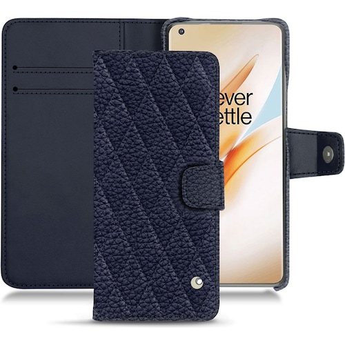 Noreve Lederschutzhülle Wallet (OnePlus 8 Pro), Smartphone Hülle, Violett