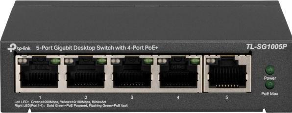 Produktbild TP-Link Tl-Sg1005p (5 Ports)