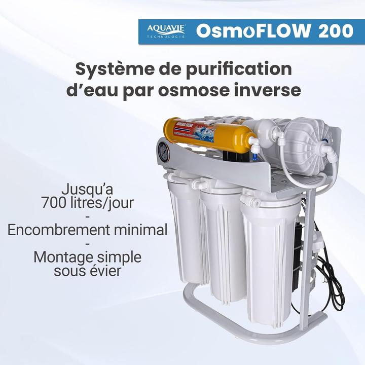 Actual product image Aquavie Under-Sink Reverse Osmosis Water Purification System with Remineralization
