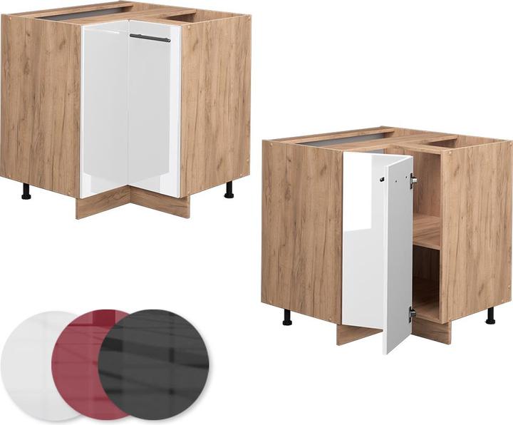 Produktbild Vicco Eckunterschrank Fame-Line (80.50 x 60 x 82 cm)