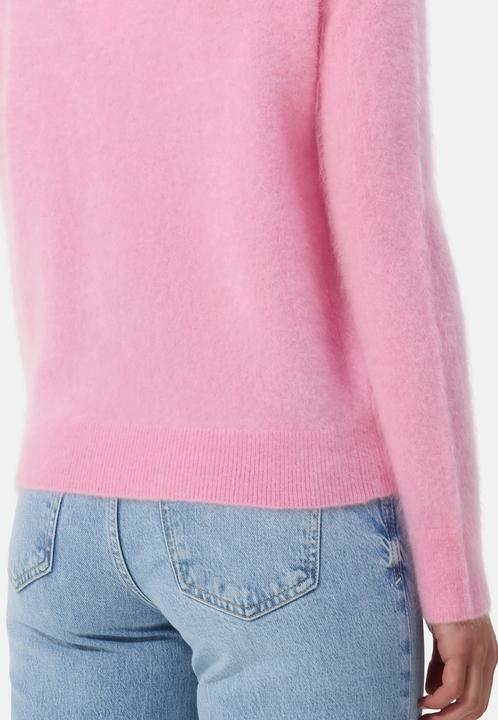 Produktbild Cash-Mere Brushed Kaschmir Pullover mit kurzem Stehkragen (S)