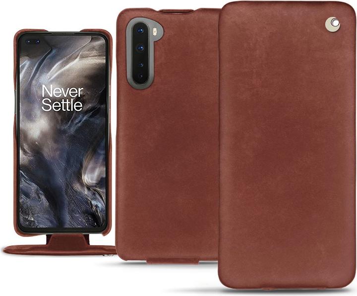 Actual product image Noreve Leather cover vertical (OnePlus North)