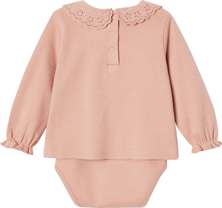 Immagine prodotto Vertbaudet 2er-Pack Baby Shirtbodys mit langen Ärmeln, Bio-Baumwolle (80)