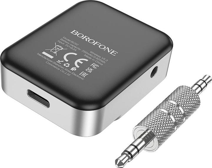 Produktbild Borofone Bluetooth Audioempfänger AUX BC52 True Way silber (Empfänger)