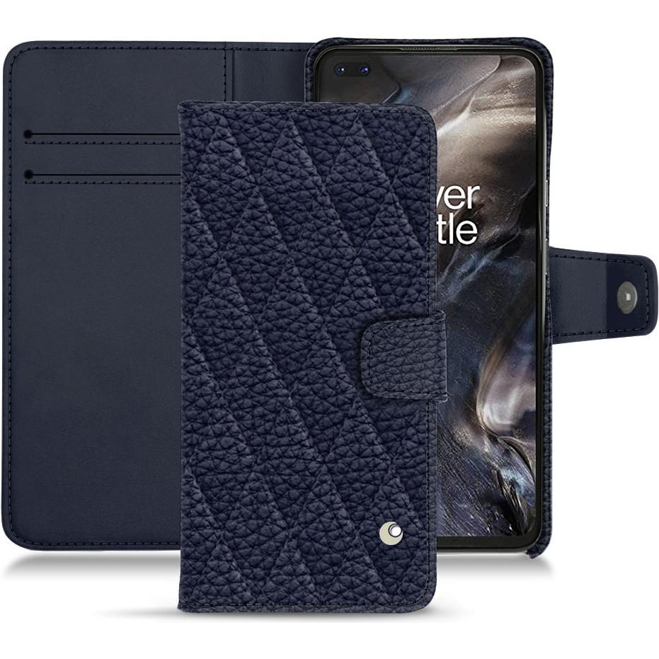 Noreve Lederschutzhülle Wallet (OnePlus Nord), Smartphone Hülle, Violett