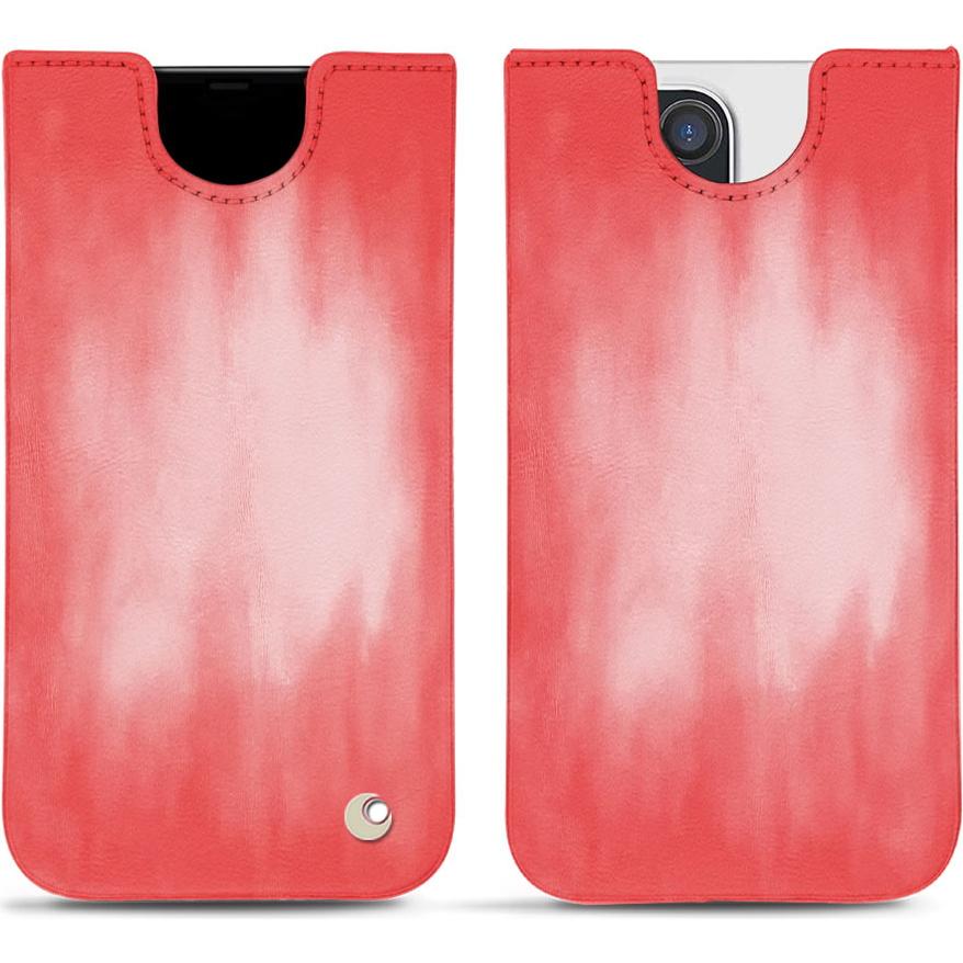 Thumbnail - Noreve Lederschutzhülle (Apple iPhone 12 Pro Max), Smartphone Hülle, Rosa