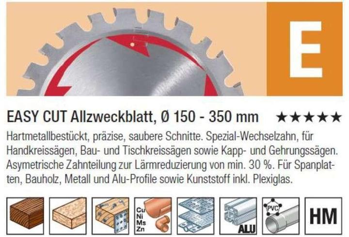 Produktbild kwb Kreissägeblatt Hm 160X16 43E