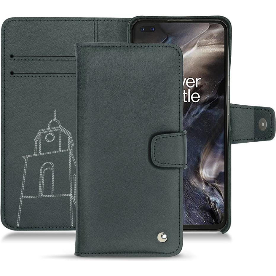Thumbnail - Noreve Lederschutzhülle Wallet (OnePlus Nord), Smartphone Hülle, Blau