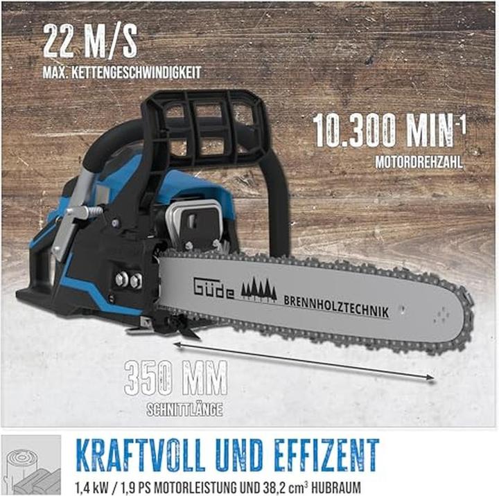 Produktbild Güde - Benzin-Kettensäge KS 400-38 (Benzin Kettensäge)
