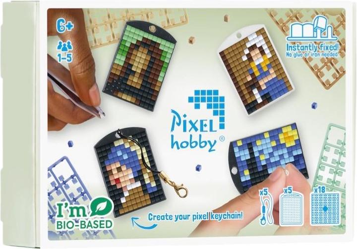 Pixelhobby Pixel Schlüsselanhänger Themenbox - Kunst