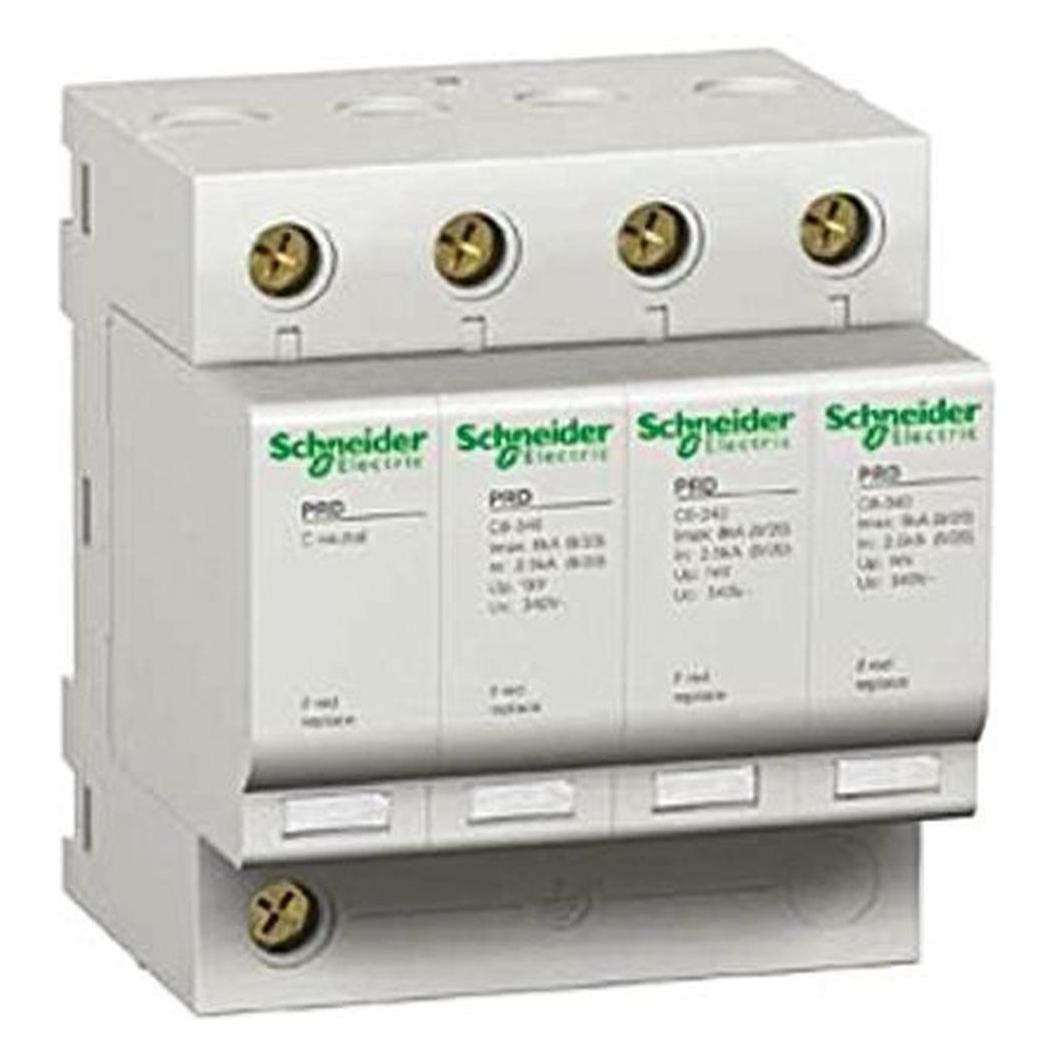 Schneider Electric Bianco Protezione Contro Le Sovratensioni, Scaricatore Di Sovratensione Acti9 Iprd 20R 3Pn 350V