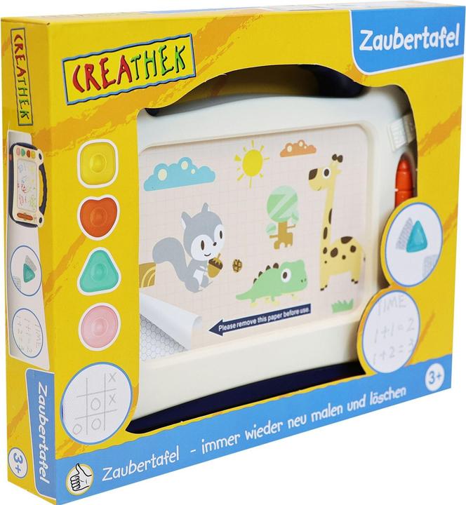 Actual product image Creathek Magnetmaltafel mit Stempel