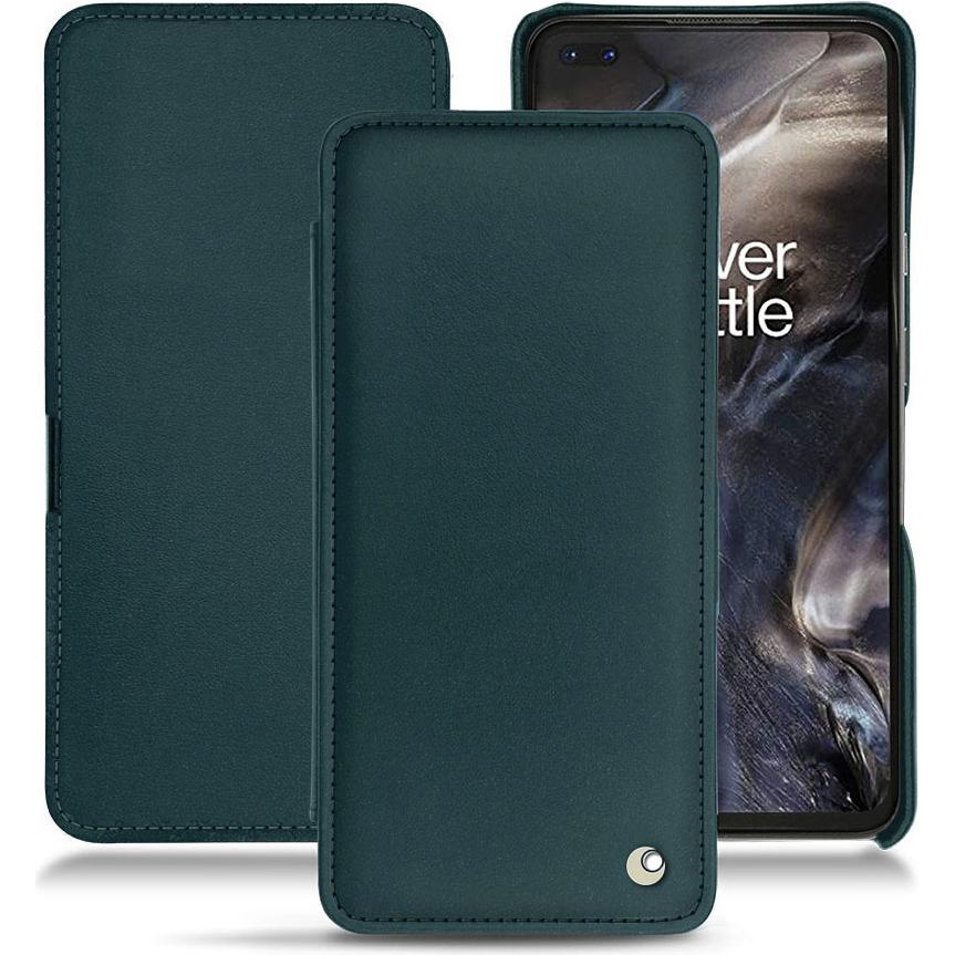 Noreve Lederschutzhülle horizontal (OnePlus Nord), Smartphone Hülle, Blau