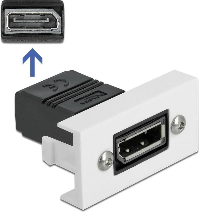 Actual product image Delock Easy 45 snap-in module (3.85 cm)