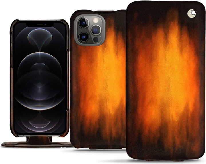 Actual product image Noreve Leather cover vertical (Apple iPhone 12 Pro Max)
