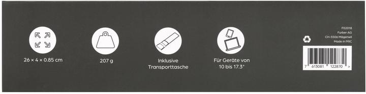 Image du produit Onit Support pour ordinateur portable FOLD 10 - 17.3", diagonale d'écran : 17.3