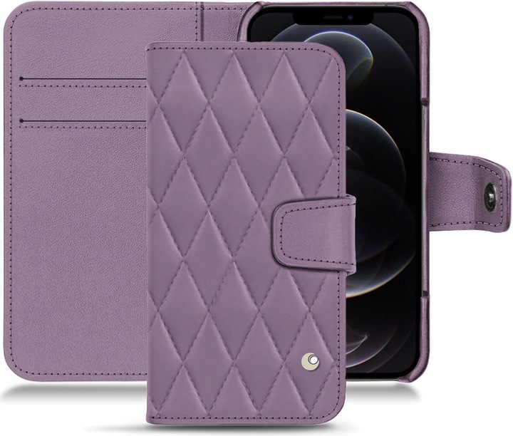 Noreve Lederschutzhülle Wallet (Apple iPhone 12 Pro Max)
