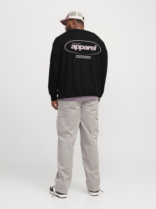 Produktbild Jack & Jones Plus Size Gedruckt Sweatshirt Sweatshirt (4XL)