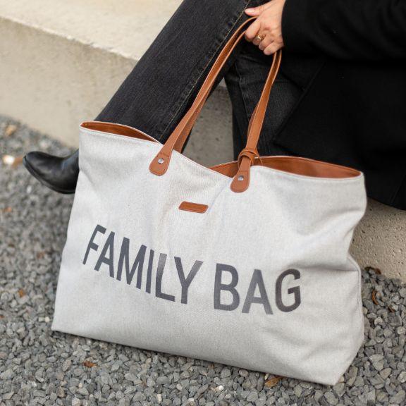 Image du produit Childhome Family Bag canvas grau