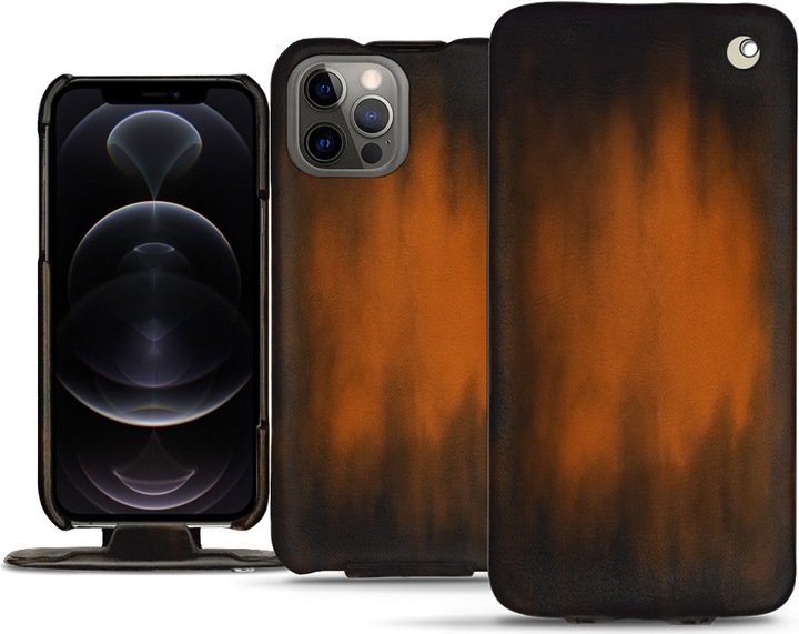 Actual product image Noreve Leather cover vertical (Apple iPhone 12 Pro)