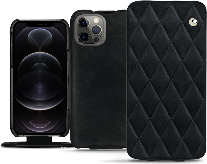 Actual product image Noreve Leather cover vertical (Apple iPhone 12 Pro)