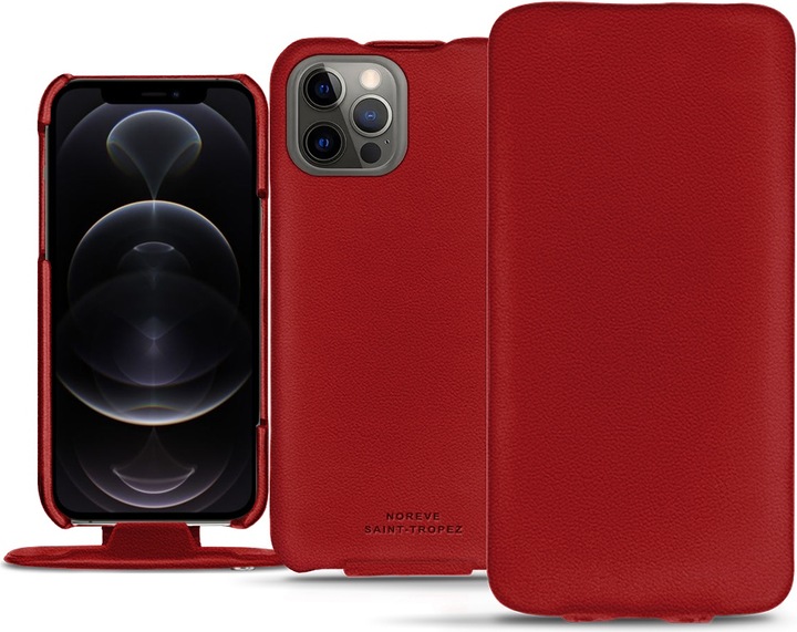 Produktbild Noreve Lederschutzhülle vertikal (Apple iPhone 12 Pro)