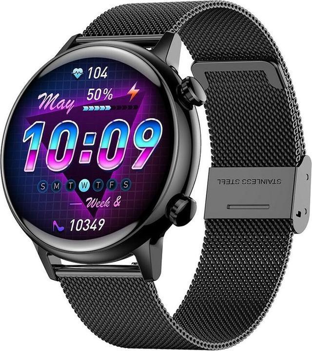 Immagine prodotto Manta Smartwatch damski Alexa Mini czarny (39 mm)