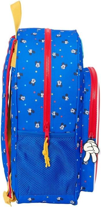 Actual product image Mickey Mouse Club House Schulrucksack Mickey Mouse Clubhouse Good day Blau 33 x 42 x 14 cm