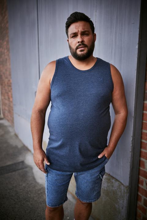 Produktbild Men+ Tanktop, Basic, Rundhals (6XL)