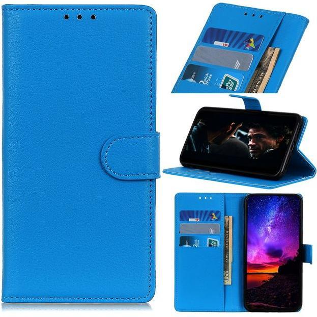 Produktbild MU Classic Litchi Leder Bookcover Series (Huawei Y5p)