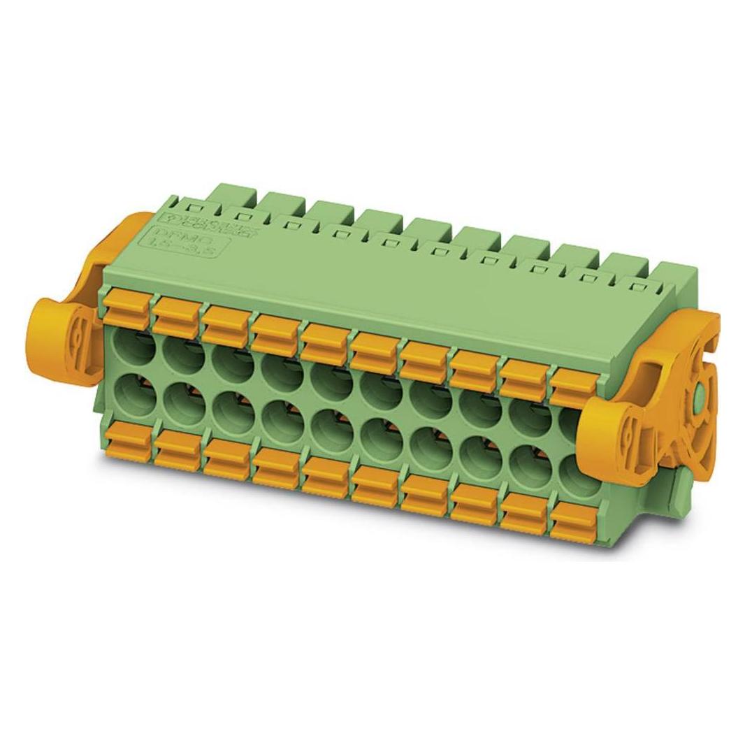 Phoenix Verde Contatto Dfmc 1,5/ 5-St-3,5-Lr - Connettore Per Circuito Stampato Grn 1790519 Contenuto: 50 Pz., Cavo + Spina Elettrica,