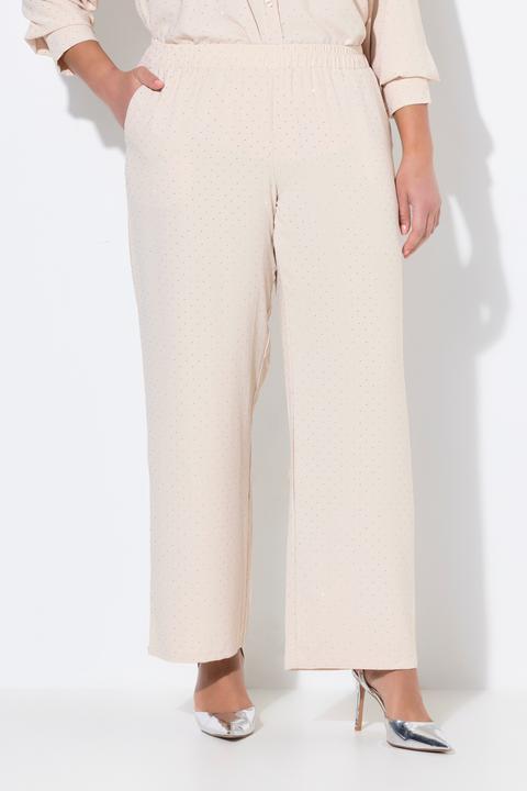 Actual product image Miamoda Schlupfhose, weites Bein, Glitzersteinchen (58)