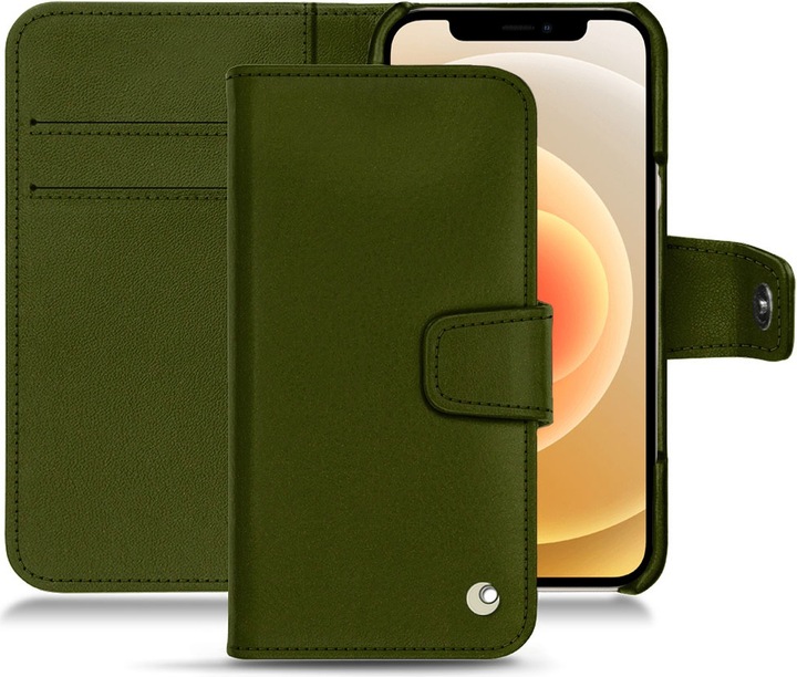 Actual product image Noreve Leather case wallet (Apple iPhone 12 mini)