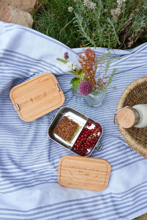 Produktbild Lässig Stainless Steel Bambus Lunchbox
