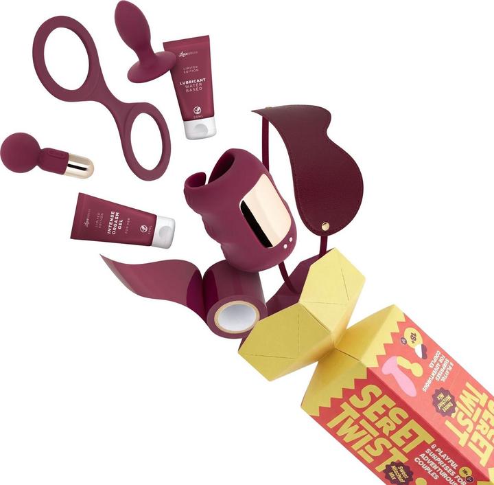 Actual product image LoveBoxxx - Secret Twist Couples Set - Power & Control