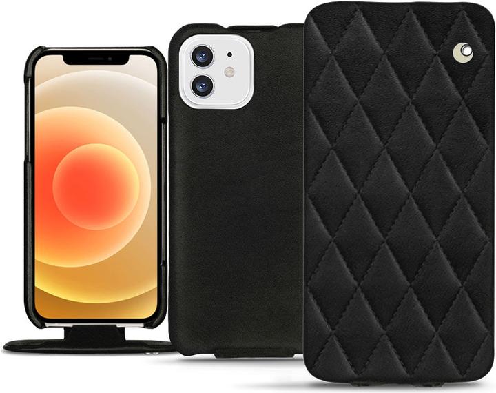 Actual product image Noreve Leather cover vertical (Apple iPhone 12)