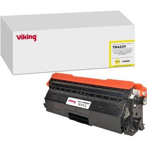 Viking, Toner, Tonerkartusche Kompatibel Brother TN423Y Gelb (Y)
