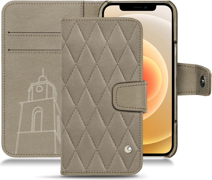 Produktbild Noreve Lederschutzhülle Wallet (Apple iPhone 12 mini)