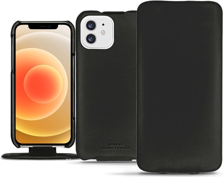 Noreve Lederschutzhülle vertikal (Apple iPhone 12)
