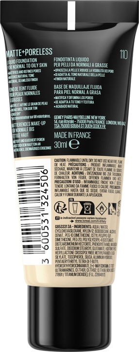 Produktbild Maybelline New York Fit Me (110 Porcelain)