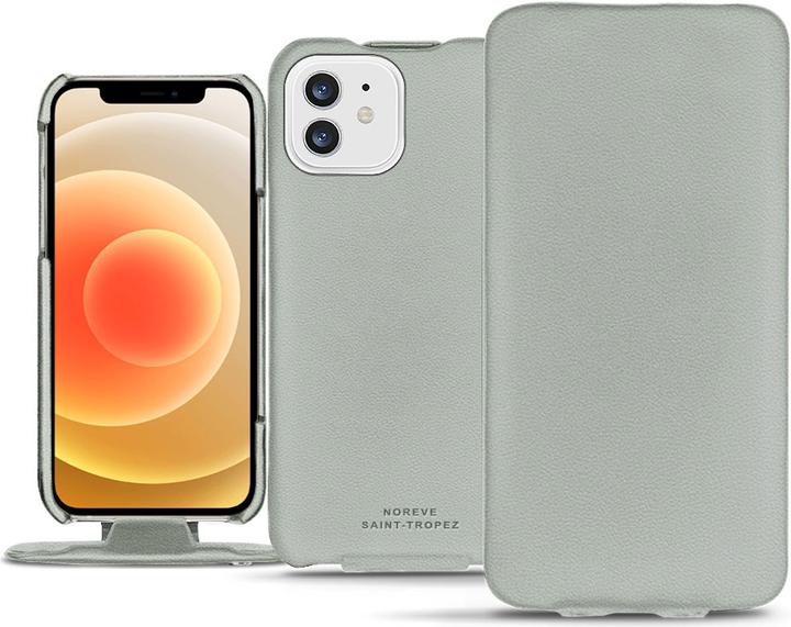 Actual product image Noreve Leather cover vertical (Apple iPhone 12)