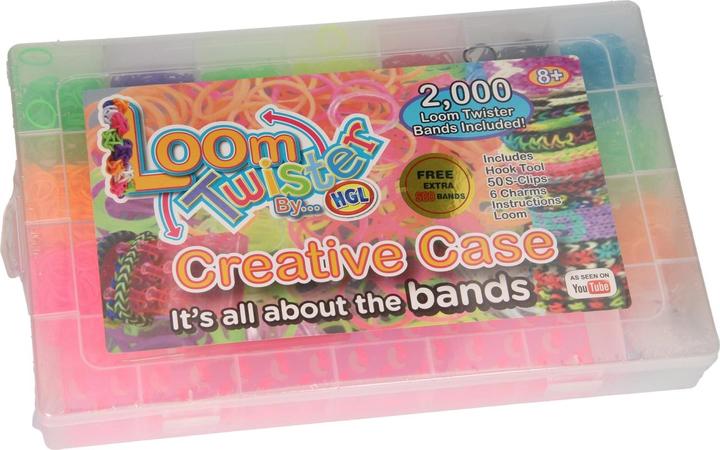 Actual product image Loom Twister storage box, 2500 pcs.