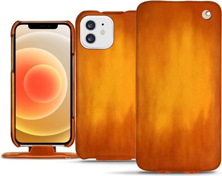 Noreve Lederschutzhülle vertikal (Apple iPhone 12)