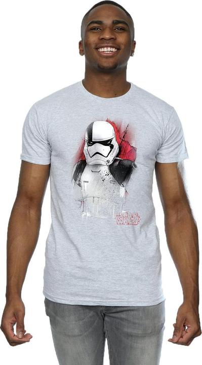 Actual product image Star Wars Mens Stormtrooper Brushed Cotton T-Shirt (S)